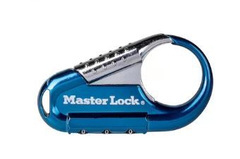 Photo 1 of (2 PACK) GREEN Master Lock Resettable Combination Padlock, 3-1/4-in Wide x 1-1/16-in Shackle
