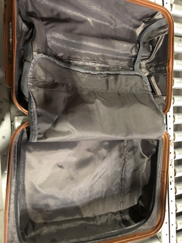 Photo 4 of ***USED - SCRATCHED AND SCRAPED - DOESN'T EXPAND***
Carry On Luggage hard shell Suitcase with Spinner Wheel (20-Inch, Beige)