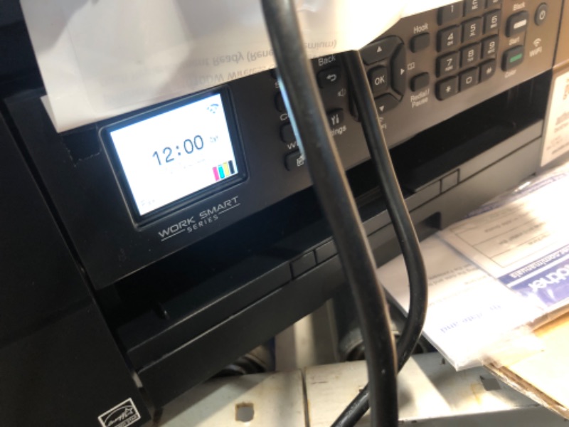 Photo 1 of Brother MFC-J1010DW Wireless Color Inkjet All-in-One Printer with Mobile Device and Duplex Printing, Refresh Subscription and Amazon Dash Replenishment Ready
