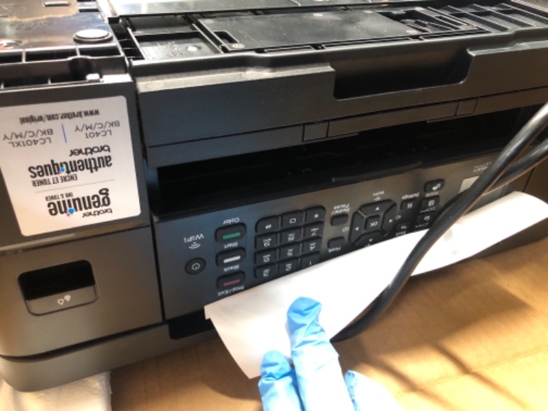 Photo 2 of Brother MFC-J1010DW Wireless Color Inkjet All-in-One Printer with Mobile Device and Duplex Printing, Refresh Subscription and Amazon Dash Replenishment Ready
