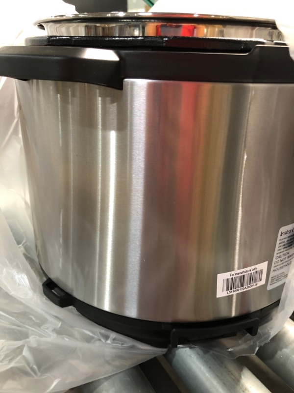 Photo 5 of ***DAMAGED - DENTED - MISSING ACCESSORIES - SEE PICTURES***
Instant Pot Duo 7-in-1 Electric Pressure Cooker, Slow Cooker, Rice Cooker, Steamer