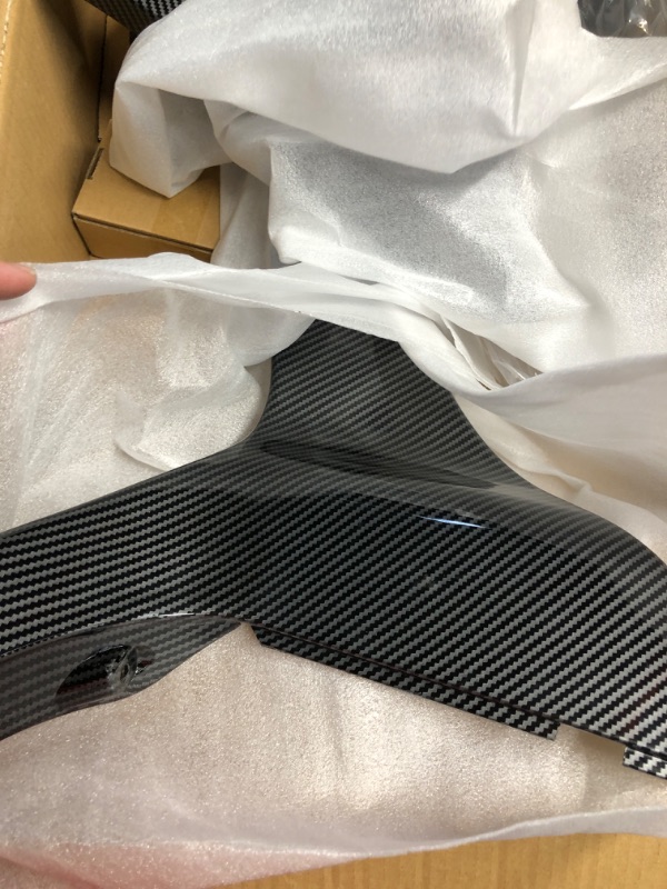 Photo 5 of (see all images) TCMT Vivid Black Fairing Spoilers Cover Fit for Harley Road Glide FLTRX 2017-2023 Road Glide Special FLTRXS 2017-2023 Road Glide ST FLTRXST 2022-2023 Gloss Black