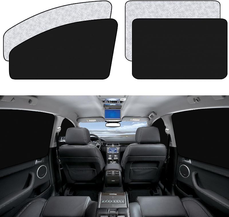 Photo 1 of (missing pieces)ZATOOTO Car Window Sun Shades Covers - 4 Pcs Magnetic Privacy Side Sunshades 