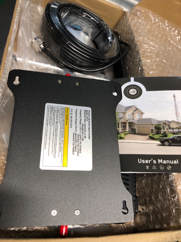 Photo 2 of AT and T Cell Phone Signal Booster Verizon T Mobile US Cellular AT and T Signal Booster 5G 4G LTE Band 12