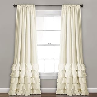 Photo 1 of (SET OF 2) Drapes Set for Living, Dining Room, Bedroom, 84" x 40", 84 in L 