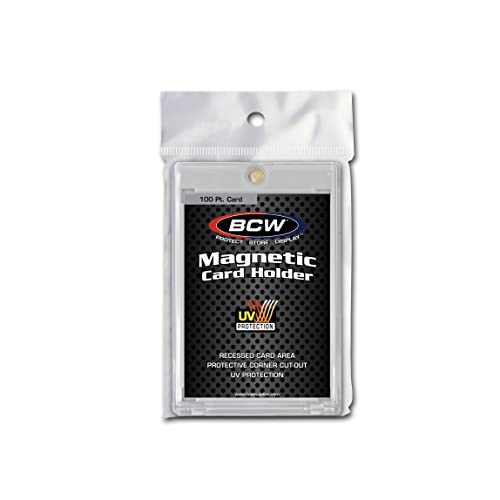 Photo 1 of (2 pack) BCW Magnetic Card Holder - 100pt.
