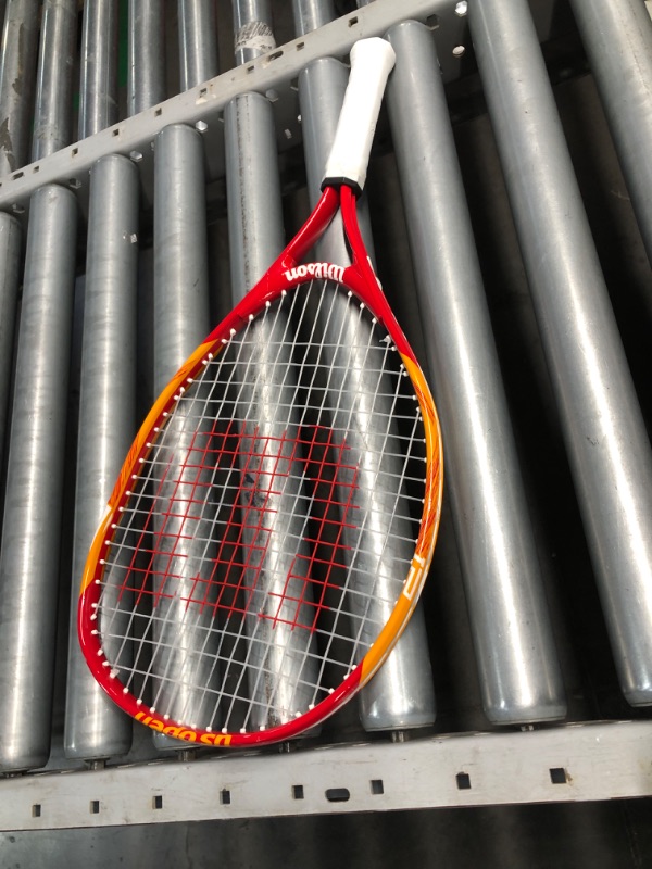 Photo 2 of (see all images) WILSON US Open Junior/Youth Recreational Tennis Rackets Red/Yellow 21