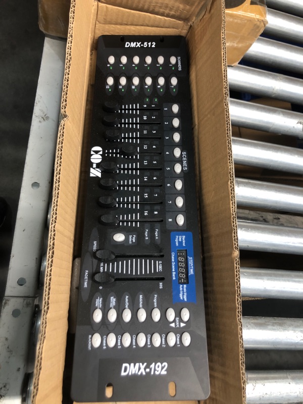 Photo 1 of TCFUNDY DMX 512 Controller, 192 Channel DMX Light Controller Stage Lighting Console for Party DJ Disco Lights Show Night Club