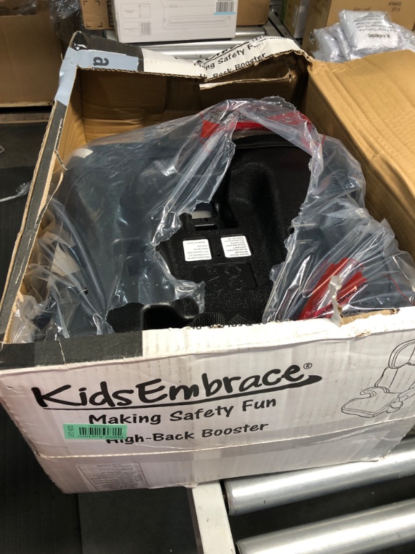 Photo 2 of KidsEmbrace High-Back Booster Car Seat, DC Comics Batman