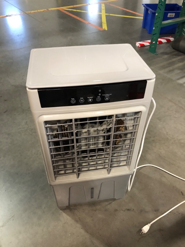 Photo 5 of ***USED - MISSING REMOTE AND WHEELS***
2200CFM Portable Air Conditioners w/Remote, 3-IN-1 Evaporative Swamp Air Cooler w/Remote, 24H Timer, 5.3 Gal Water Tank & 4 Ice Packs, 50°Oscillation, 3 Speeds For Outdoors/Indoors, Home Office L88Y01