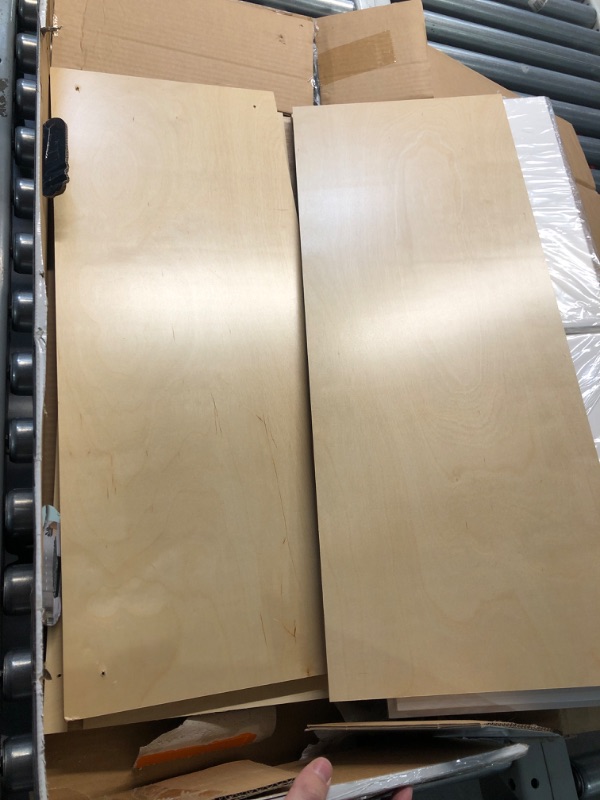 Photo 3 of (NON-REFUNDABLE) Hampton Bay Avondale 30 in. W x 12 in. D x 12 in. H Ready to Assemble Plywood Shaker Wall Bridge Kitchen Cabinet in Alpine White