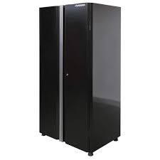 Photo 1 of **BOX UNOPENED**
Ready-to-Assemble 24-Gauge Steel Garage Gear Cabinet in Black (36.6 in. W x 72 in. H x 24 in. D