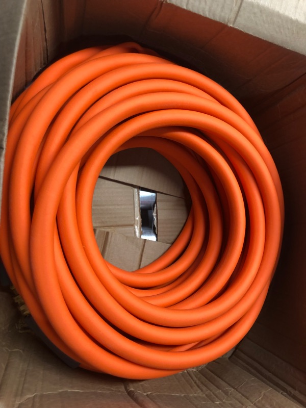 Photo 4 of YAMATIC Heavy Duty Garden Hose 5/8 in x 75 ft, Super Flexible Water Hose, All-weather, Lightweight, Burst 600 PSI 75' 