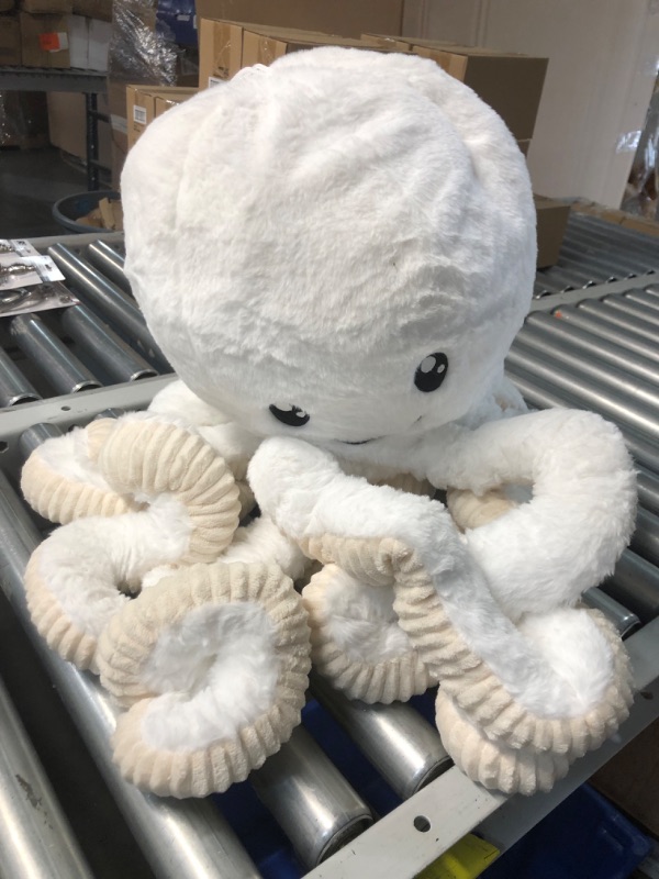 Photo 3 of **NON-REFUNDABLE, 4 PACK** DENTRUN Octopus Stuffed Animals, 32 Inches, White