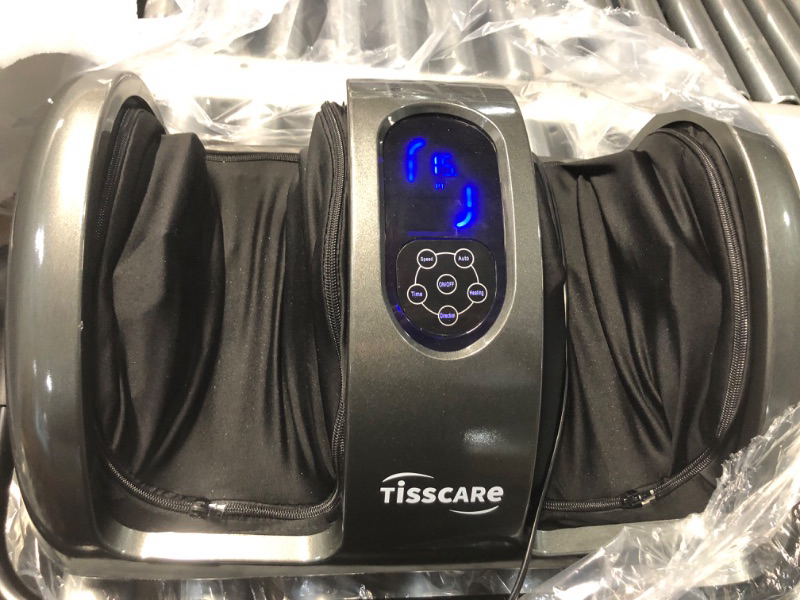 Photo 3 of TISSCARE Shiatsu Foot Massager with Heat-Foot Massager Machine for Neuropathy, Plantar Fasciitis and Pain Relief