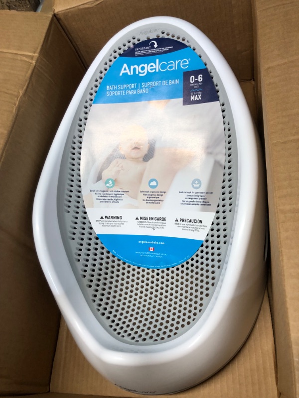 Photo 3 of Angelcare Baby Bath Support (Grey) | Ideal for Babies Less than 6 Months Old