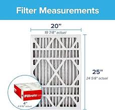 Photo 1 of Filtrete 20-in W x 25-in L x 4-in MERV 11 1000 MPR Allergen Defense Electrostatic Pleated Air Filter 