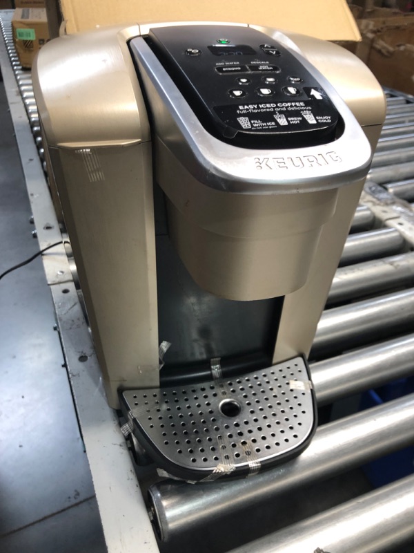 Photo 2 of ****NON REFUNDABLE NO RETURNS SOLD AS IS***PARTS ONLY**
Keurig K-Elite Single Serve K-Cup Pod Coffee Maker, Brushed Gold