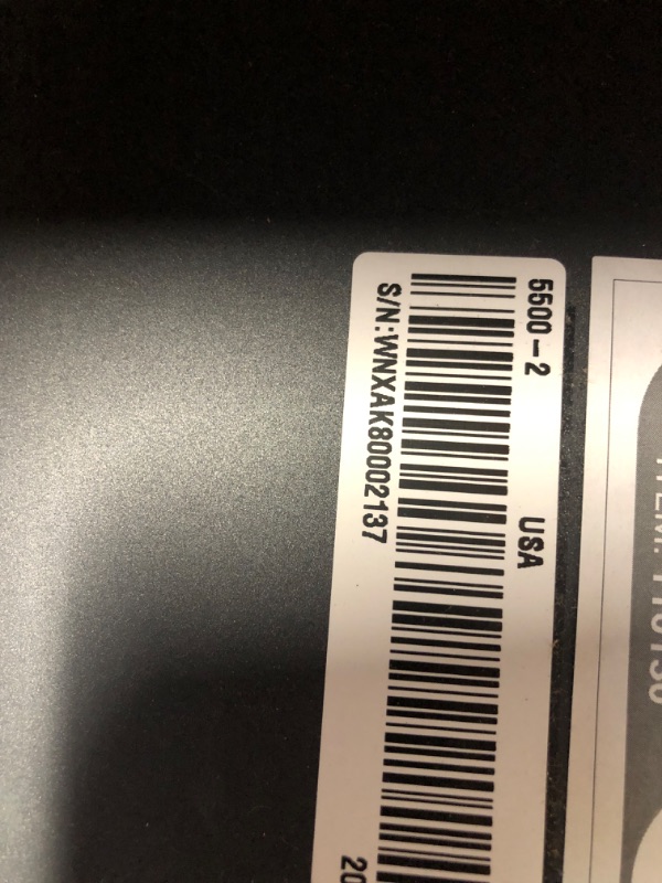 Photo 3 of **SEE NOTES** Winix 5500-2 Air Purifier with True HEPA, PlasmaWave and Odor Reducing Washable AOC Carbon Filter Medium , Charcoal Gray