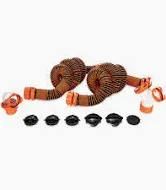 Photo 1 of Camco Rhino Extreme 20-Foot RV Sewer Hose Kit - Crush Resistant TPE Technology - Swivel Fittings for Secure Connection - RV Heavy Duty Sewer Hose for RV Toilet (21012)
