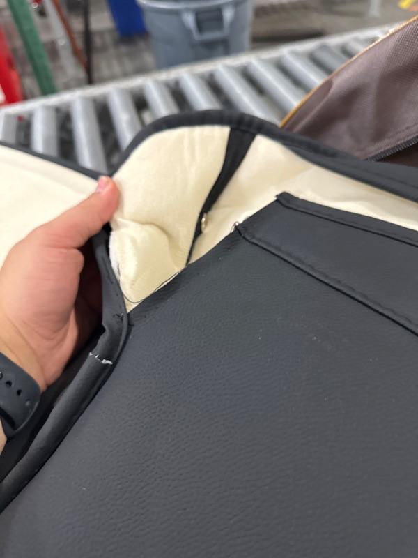 Photo 1 of **DAMAGED READ NOTES**OASIS AUTO Toyota Tacoma Accessories Seat Covers 2005-2025 Custom Fit Leather (Sport Front Pair, Black)