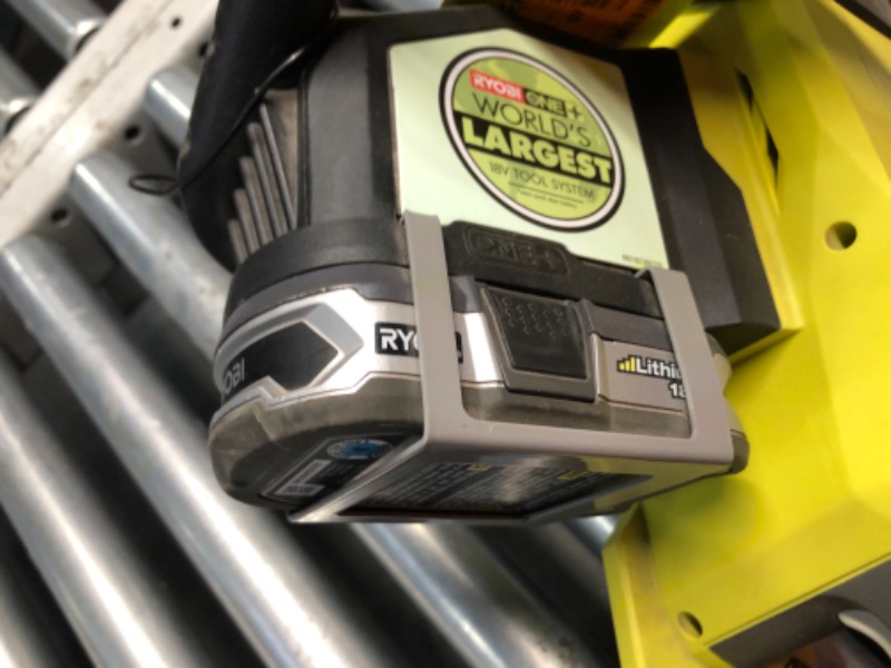 Photo 1 of ***USED AND DIRTY - MISSING OIL CAP AND CHAIN - UNABLE TO TEST - SEE PICTURES***
Ryobi P546 10 in. ONE+ 18-Volt Lithium+ Cordless Chainsaw, Battery Included
