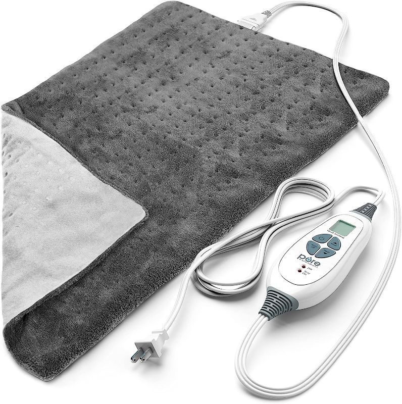 Photo 1 of 
Pure Enrichment® PureRelief® XL Heating Pad - 12" x 24" Electric Heating Pad for Back Pain & Cramps, 6 Heat Settings, FSA/HSA