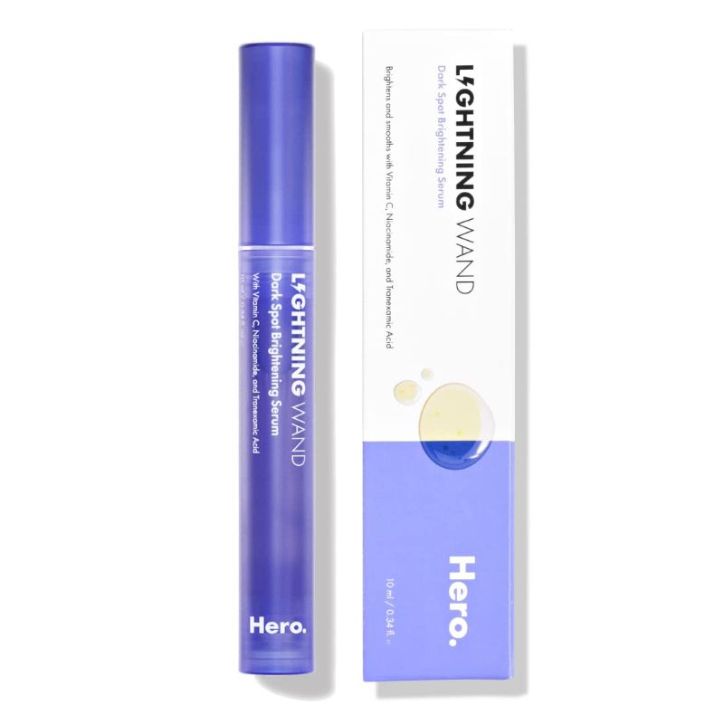 Photo 1 of 
Lightning Wand from Hero Cosmetics - Brightening Serum for Fading Post-Blemish Dark Spots with Botanicals, Fragrance and Paraben Free (10 ml, 0.34 fl oz)