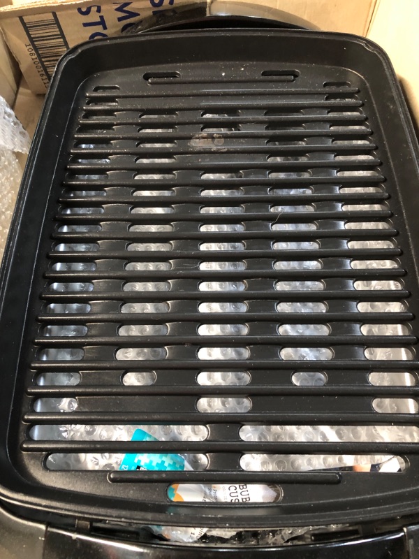 Photo 2 of (used)(see all images)Indoor Grill with Tempered Glass Lid