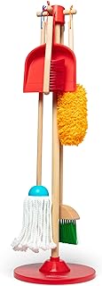 Photo 1 of **READ NOTES**Melissa & Doug Let's Play House Dust! Sweep! Mop! 6 Piece Pretend Play Set - Toddler Toy Cleaning Set, Pretend Home Cleaning Play Set, Kids Broom And Mop Set For Ages 3+