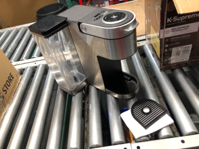 Photo 1 of ***USED - COVERED IN SCRATCHES - UNABLE TO TEST***
Keurig K Supreme Coffee Maker - Gray