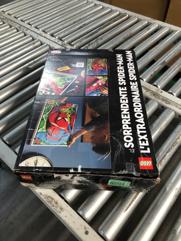 Photo 4 of **ONLY COMES WITH ONE SET, MISSING OTHER PIECES**  LEGO® Art 31209 The Amazing Spider-Man Toy Building Set