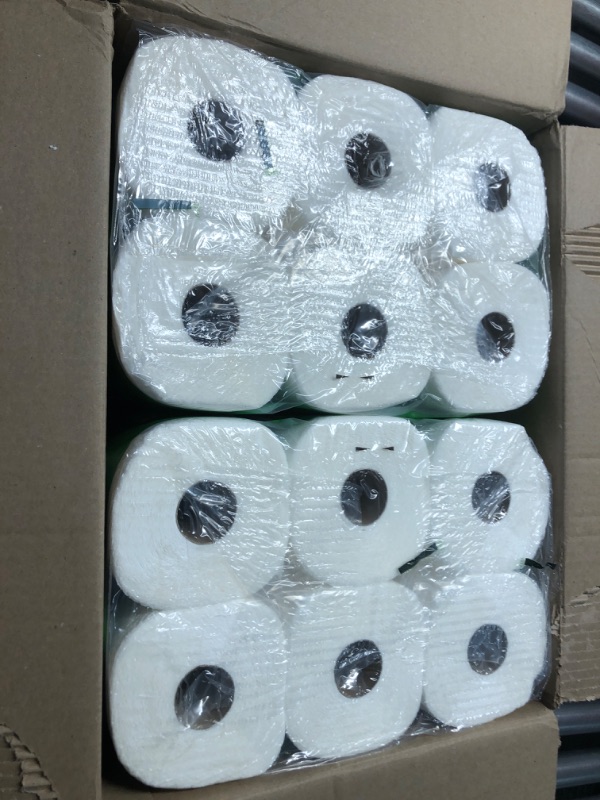 Photo 3 of 
Amazon Basics 2-Ply Flex-Sheets Paper Towels, 12 Basics Rolls = 32 Regular Rolls, Everyday Value with 150 Sheets per Roll