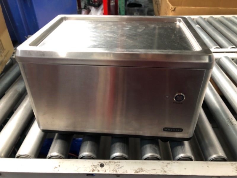 Photo 5 of ***( HEAVILY USED) ***Whynter ICR-300SS 0.5-Quart Stainless Steel Rolled Ice Cream Maker with Compressor Pan