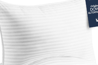 Photo 1 of (1 pack) Beckham Hotel Collection Bed Pillows Standard / Queen Size- Down Alternative Bedding Gel Cooling Pillow for Back, Stomach or Side Sleepers