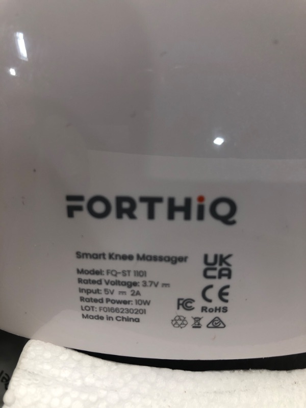 Photo 3 of FORTHiQ 3-in-1 Cordless Knee Massager with Heat, Red Light and Massage Therapy, 2024 Updated Edition