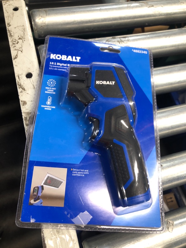 Photo 2 of ***USED - DOESN'T POWER ON - UNABLE TO TROUBLESHOOT***
Kobalt 12,1 Digital Lcd Display Circuit Analyzer Infrared Thermometer