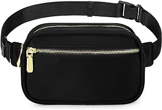 Photo 1 of  Mini Belt Bag with Adjustable Strap Small Fanny Pack- BLACK