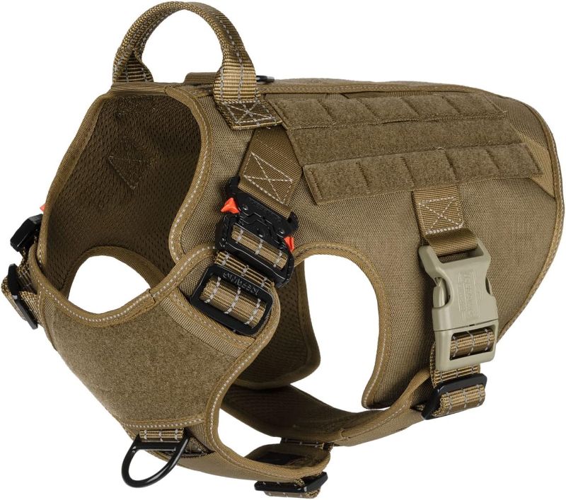 Photo 1 of (see all images)(small)Tactical Dog Harness- GREEN 