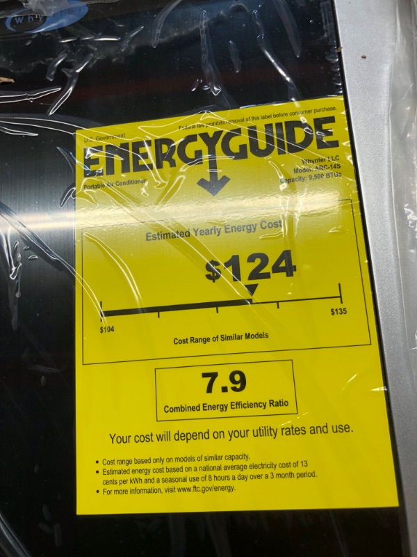 Photo 6 of ** is still in roginal packing, may have damage from shipping and handling**
Whynter Portable Air Conditioner 14,000 BTU,for 500 Sq Ft Rooms  AC Unit Only