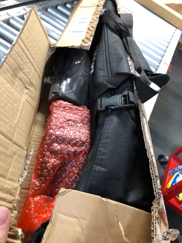 Photo 1 of SEE NOTES**
EMART 10 x 8ft (W X H) Photo Backdrop Banner Stand - Adjustable Telescopic Tube Trade Show Display Stand, Step and Repeat Frame Stand for Professional Photography Booth Background Stand Kit 10x8ft