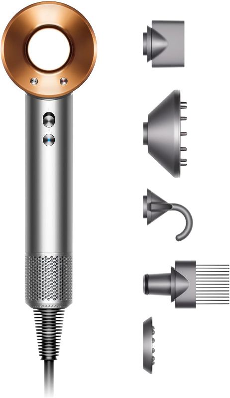 Photo 1 of ***USED - POWERS ON - READ NOTES**Dyson Supersonic™ Hair Dryer, Nickel/Copper