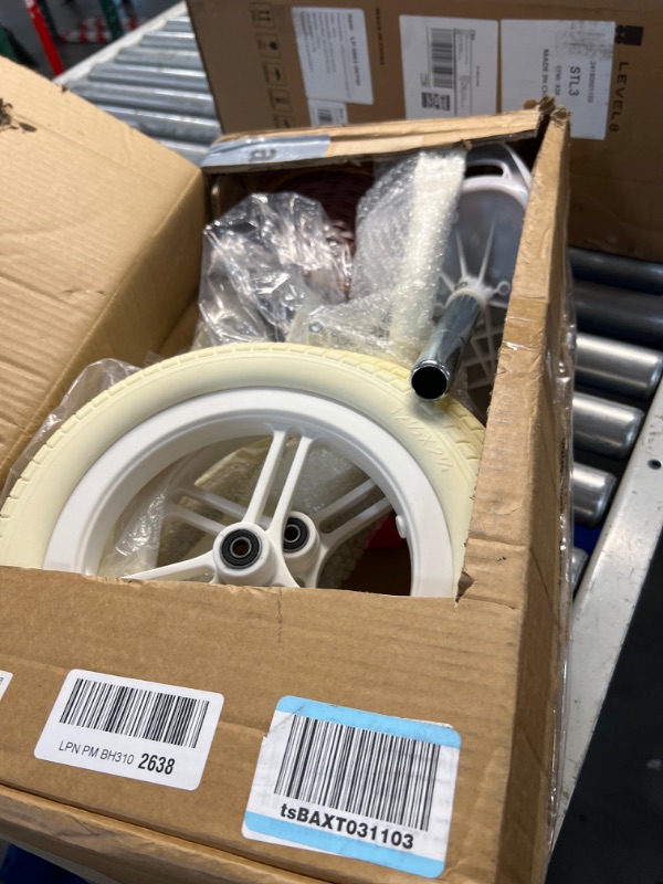 Photo 1 of **NONREFUNDABLE**FOR PARTS OR REPAIR**SEE NOTES**
Toddler Balance Bike 3-4 Year Old - No Pedal Children Bicycle for Early Learning Leg Strength and Steady Balancing, Lightweight Kids Balance Bikes with Handlebar Basket or Adjustable Seat