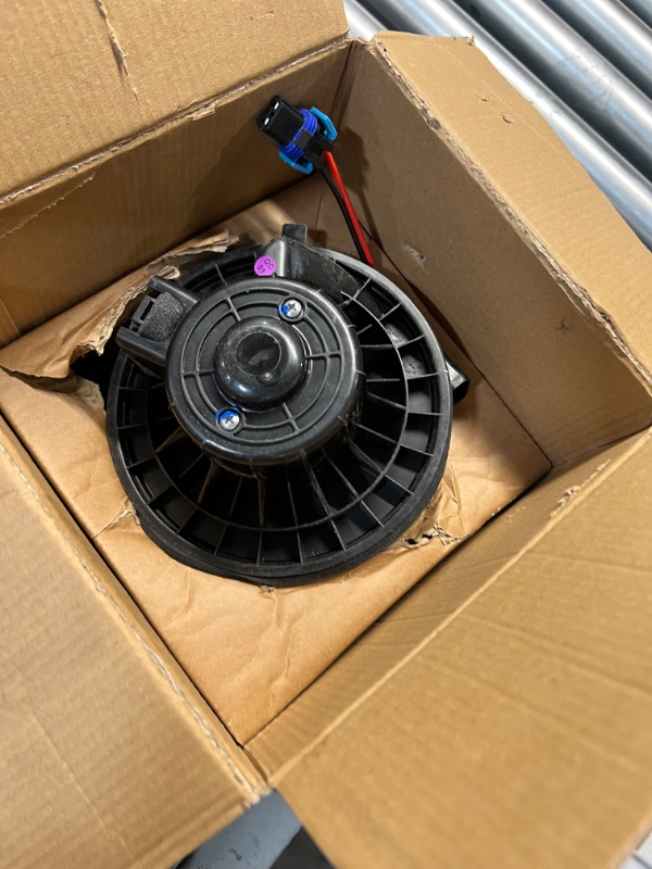 Photo 1 of Heater A/C Blower Motor w/Fan Cage for 2002 2003 2004 2005 2006 2007 Jeep Liberty, 2002-2006 Jeep Wrangler, Replaces 5066553AA 700154 615-00680 5139720AA