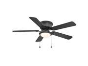 Photo 1 of ***USED - MISSING NUMEROUS PARTS - UNABLE TO VERIFY FUNCTIONALITY***
Hugger 52 in. LED Black Ceiling Fan