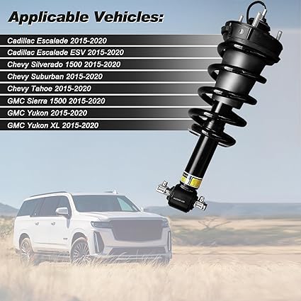 Photo 1 of 2PCS Front Shock Absorber Struts Assembly Magnetic Ride Control Suspension Automatic For 2015-2020 Cadillac Escalade Chevy Tahoe Suburban Silverado GMC Sierra 1500 Yukon XL 84176631
