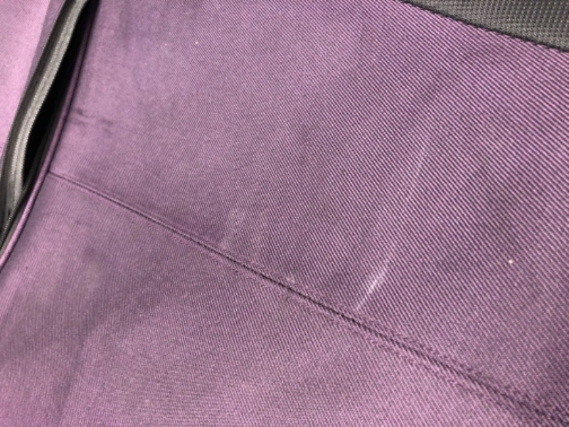 Photo 6 of ***HEAVILY USED AND DIRTY - SEE PICTURES***
U.S. Traveler Aviron Bay Expandable Softside Luggage with Spinner Wheels, Purple, 30-Inch