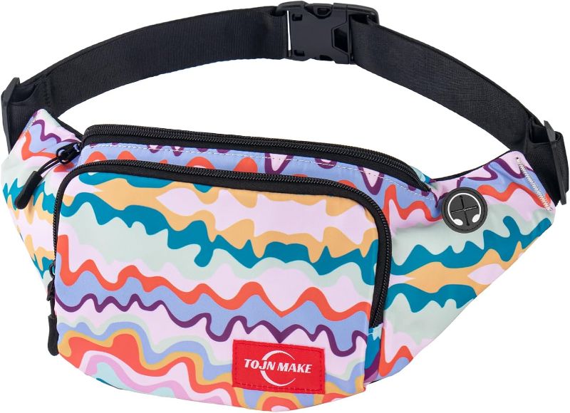 Photo 1 of **2-PACK BUNDLE*****STOCK PHOTO REFERENCE ONLY***
Fanny Pack for Women Men, Fashionable Crossbody Waist Bag Pack Belt Bag for Running Hiking Travel Dog Walking Workout