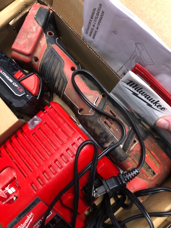 Photo 3 of (READ FULL POST) Milwaukee 2626-21CP M18 Lithium-Ion Cordless Multi Tool Kit (1.5 Ah)