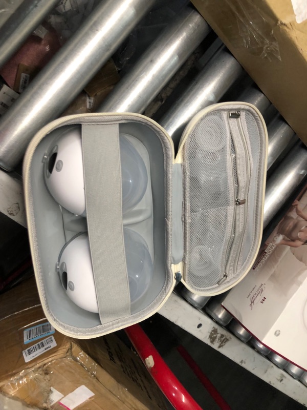 Photo 5 of ***USED - LIKELY MISSING PARTS - UNABLE TO VERIFY FUNCTIONALITY***
Momcozy Breast Pump Hands Free M5, Wearable Breast Pump of Baby Mouth Double-Sealed Flange with 3 Modes & 9 Levels, Electric Breast Pump Portable - 24mm, 2 Pack Quill Gray 2 Count Quill Gr